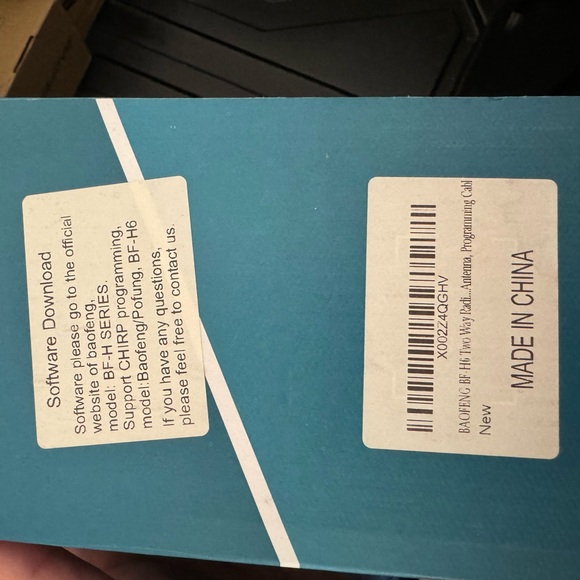 Baofeng BF-H6 Walkie-Talkie 10W High Power Ham Radios Dual band UHF VHF Radios - Picture 3 of 3